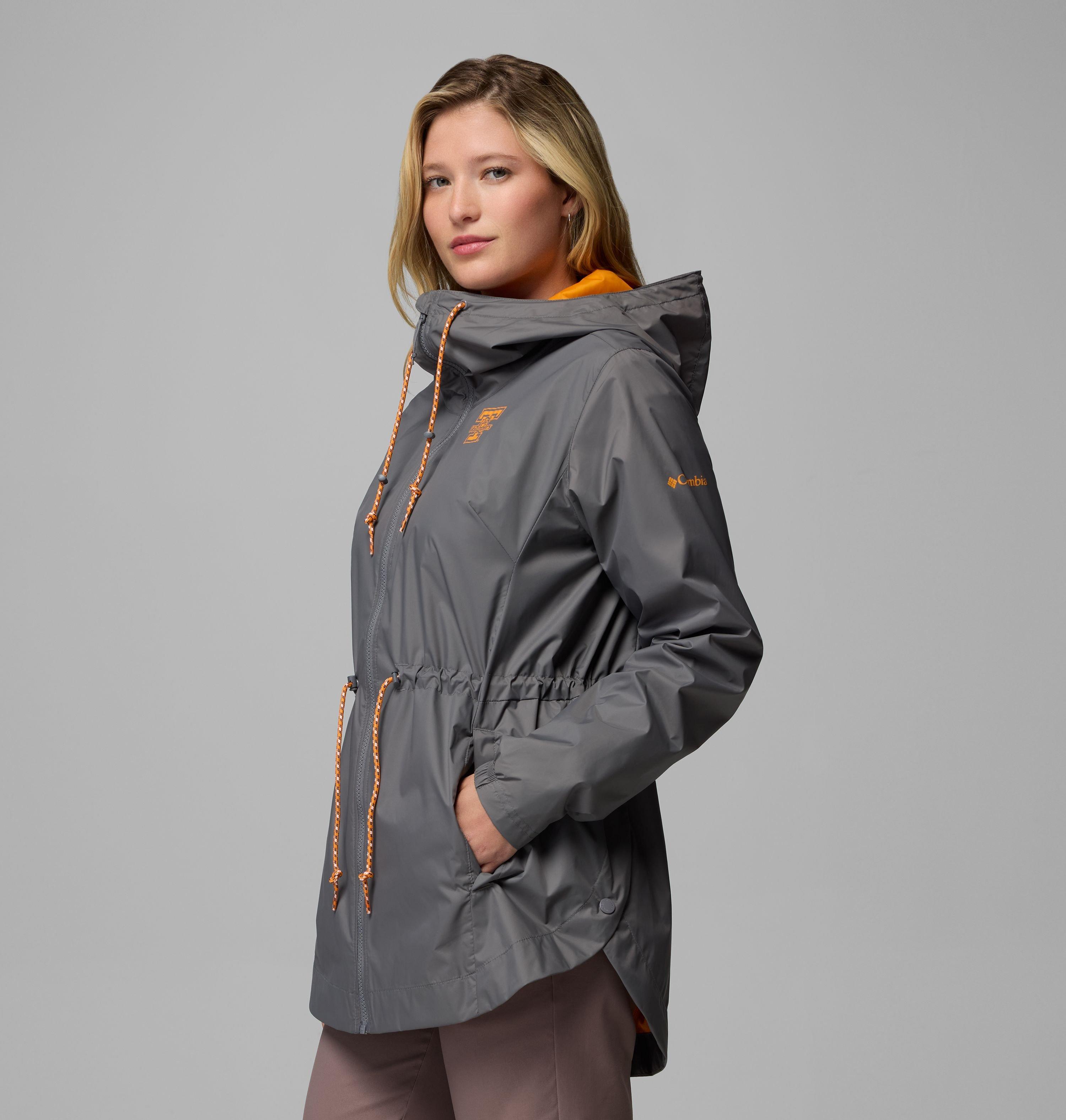 Women's Collegiate Lily Park Rain Jacket - Tennessee 4