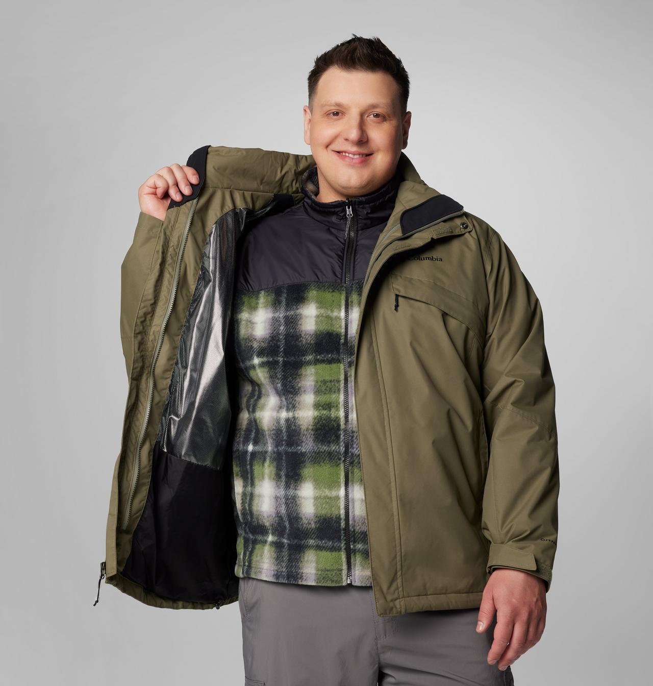 Men's Bugaboo™ III Fleece Interchange Jacket - Big | 397 | 3X 6