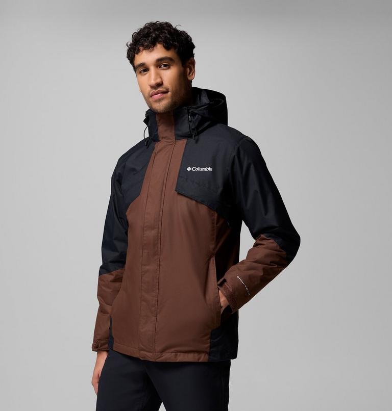Men's Bugaboo III 3-in-1 Waterproof Jacket, Color: Tobacco, Black, image 4