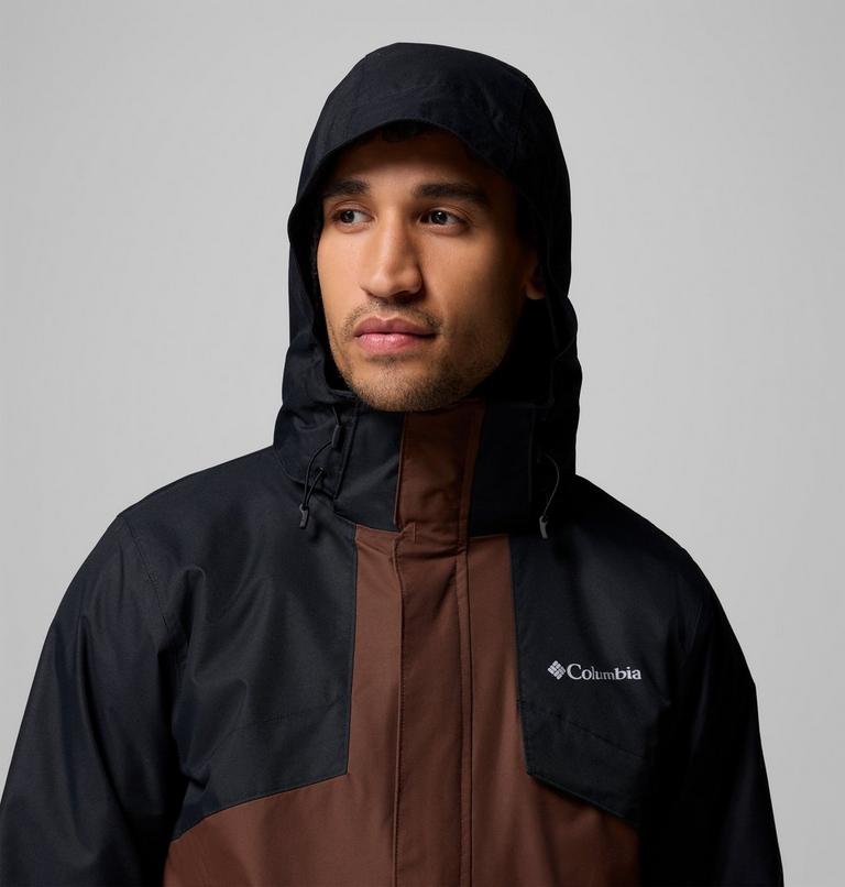 Men's Bugaboo III 3-in-1 Waterproof Jacket, Color: Tobacco, Black, image 9