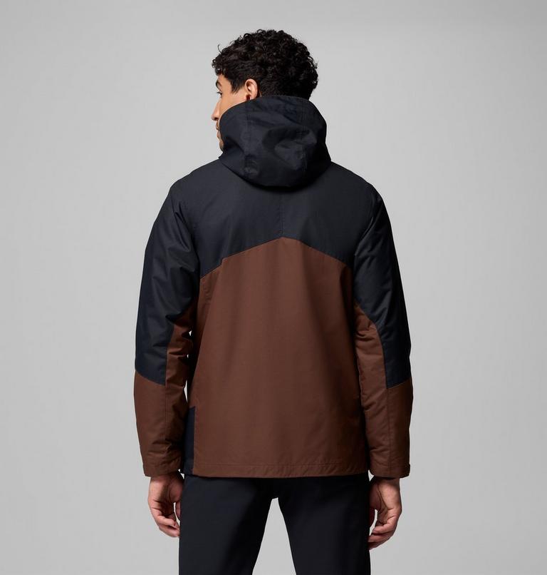 Men's Bugaboo III 3-in-1 Waterproof Jacket, Color: Tobacco, Black, image 3