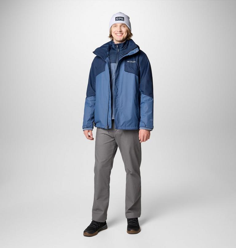 Men's Bugaboo III 3-in-1 Waterproof Jacket, Color: Dark Mountain, Collegiate Navy, image 3