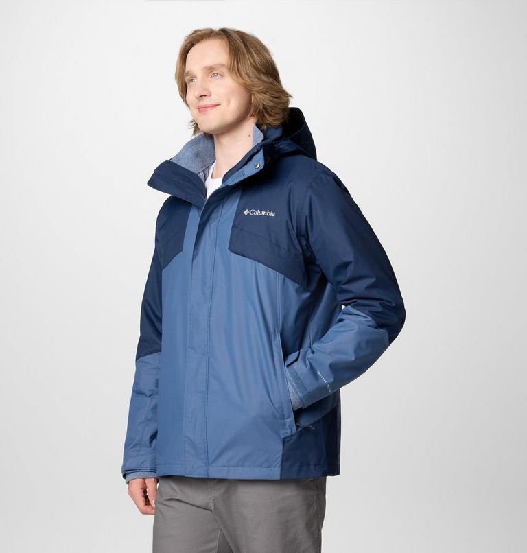 Men's Bugaboo III 3-in-1 Waterproof Jacket, Color: Dark Mountain, Collegiate Navy, image 4