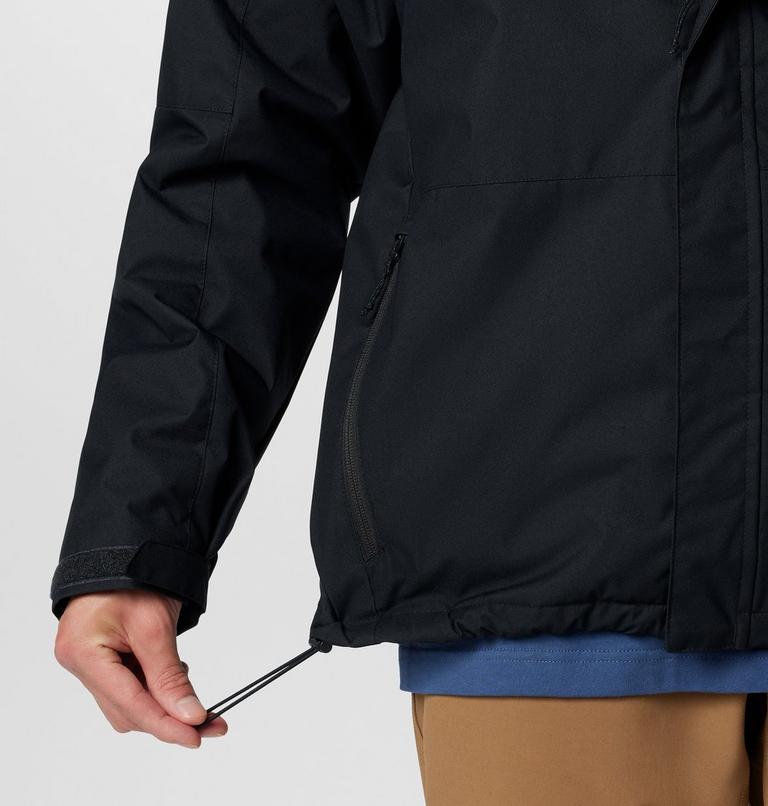 Men's Hikebound II Waterproof Hooded 3-In-1 Jacket, Color: Black, image 6