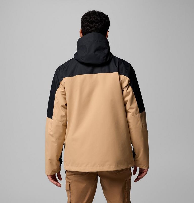 Chaqueta 3-en-1 impermeable con capucha Hikebound II para hombre, Color: Canoe, Black, image 3