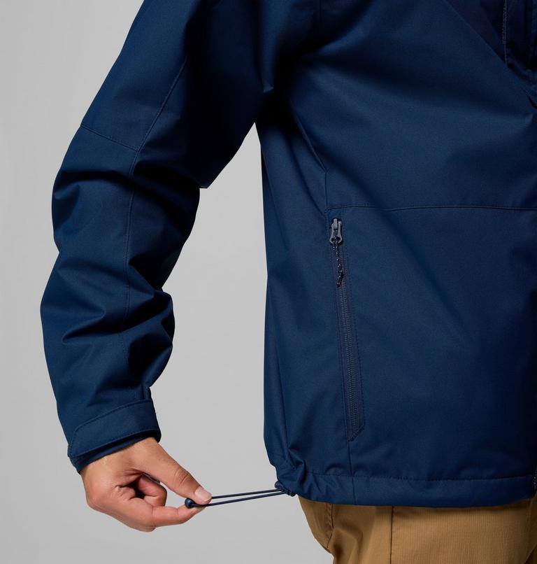 Chaqueta 3-en-1 impermeable con capucha Hikebound II para hombre, Color: Collegiate Navy, image 9