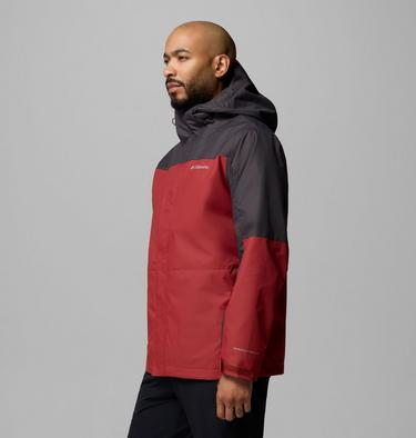 Veste &agrave; Capuche Imperm&eacute;able 3-en-1 Hikebound II Homme, Color: Red Oxide, Shark, image 4