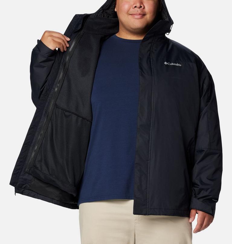 Men's Tunnel Falls II 3-in-1 Waterproof Jacket - Extended Size, Color: Black, image 5