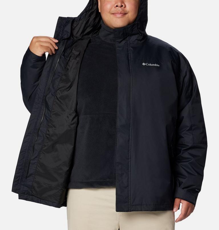 Men's Tunnel Falls II 3-in-1 Waterproof Jacket - Extended Size, Color: Black, image 6
