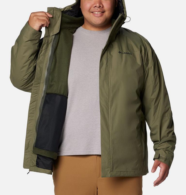 Men's Tunnel Falls II 3-in-1 Waterproof Jacket - Extended Size, Color: Stone Green, image 5