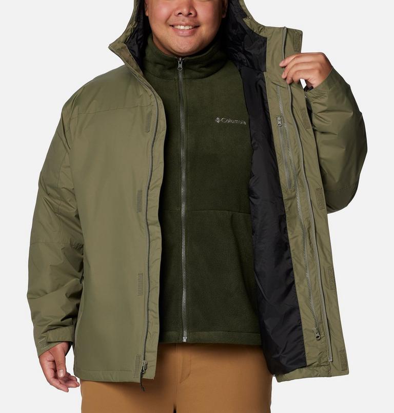 Men's Tunnel Falls II 3-in-1 Waterproof Jacket - Extended Size, Color: Stone Green, image 6