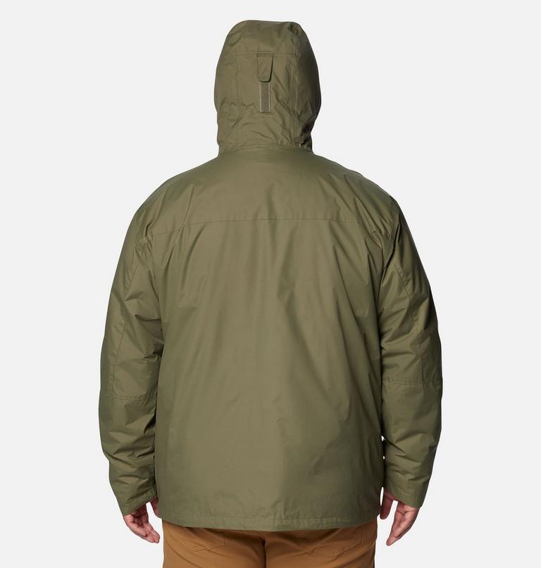 Men's Tunnel Falls II 3-in-1 Waterproof Jacket - Extended Size, Color: Stone Green, image 2