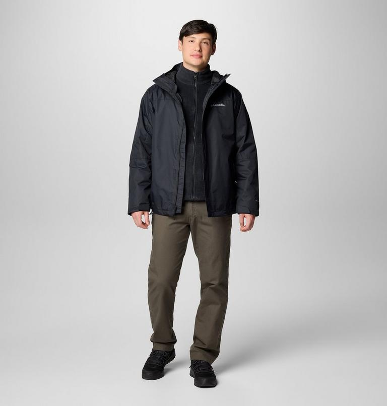 Chaqueta impermeable 3-en-1 Tunnel Falls II para hombre, Color: Black, image 3