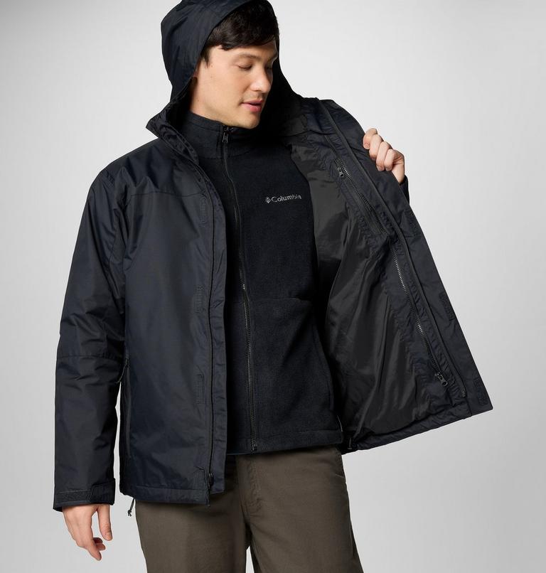 Chaqueta impermeable 3-en-1 Tunnel Falls II para hombre, Color: Black, image 9