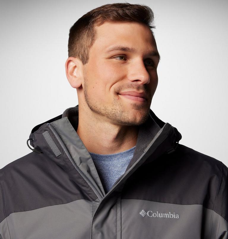 Chaqueta impermeable 3-en-1 Tunnel Falls II para hombre, Color: City Grey, Shark, image 5