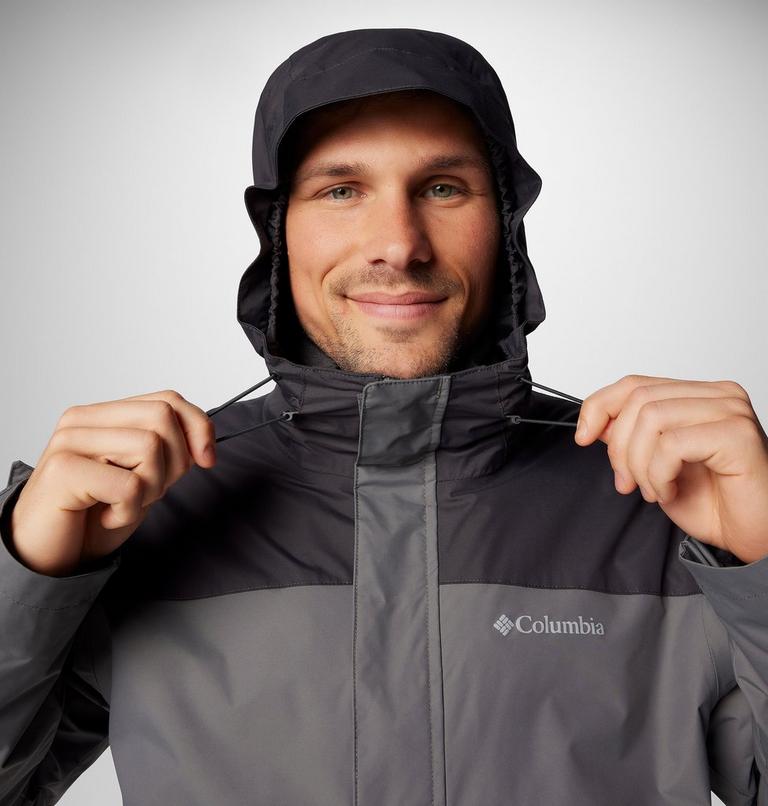 Chaqueta impermeable 3-en-1 Tunnel Falls II para hombre, Color: City Grey, Shark, image 7