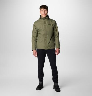 Men's Tunnel Falls II 3-in-1 Waterproof Jacket, Color: Stone Green, image 19