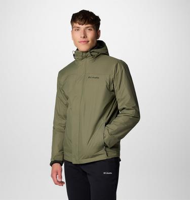 Men's Tunnel Falls II 3-in-1 Waterproof Jacket, Color: Stone Green, image 20