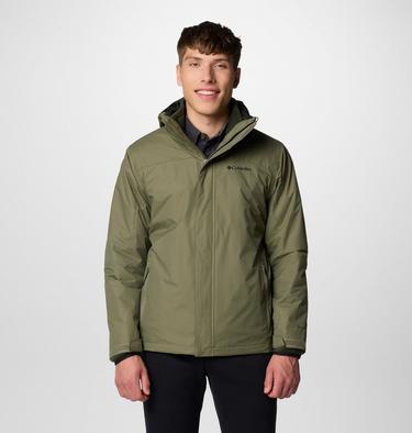 Men's Tunnel Falls II 3-in-1 Waterproof Jacket, Color: Stone Green, image 17