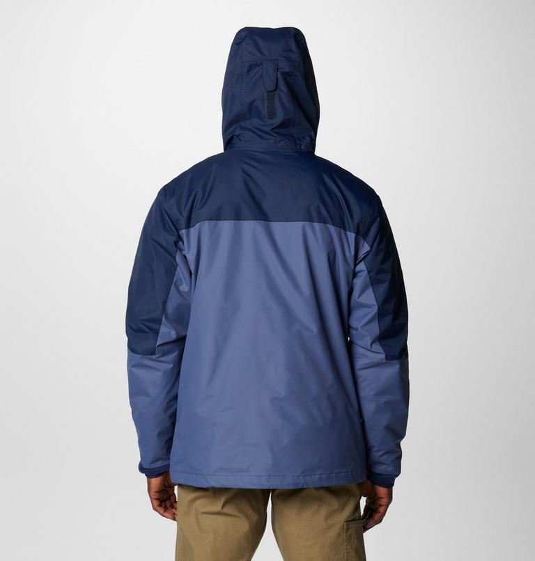 Chaqueta impermeable 3-en-1 Tunnel Falls II para hombre, Color: Dark Mountain, Collegiate Navy, image 2