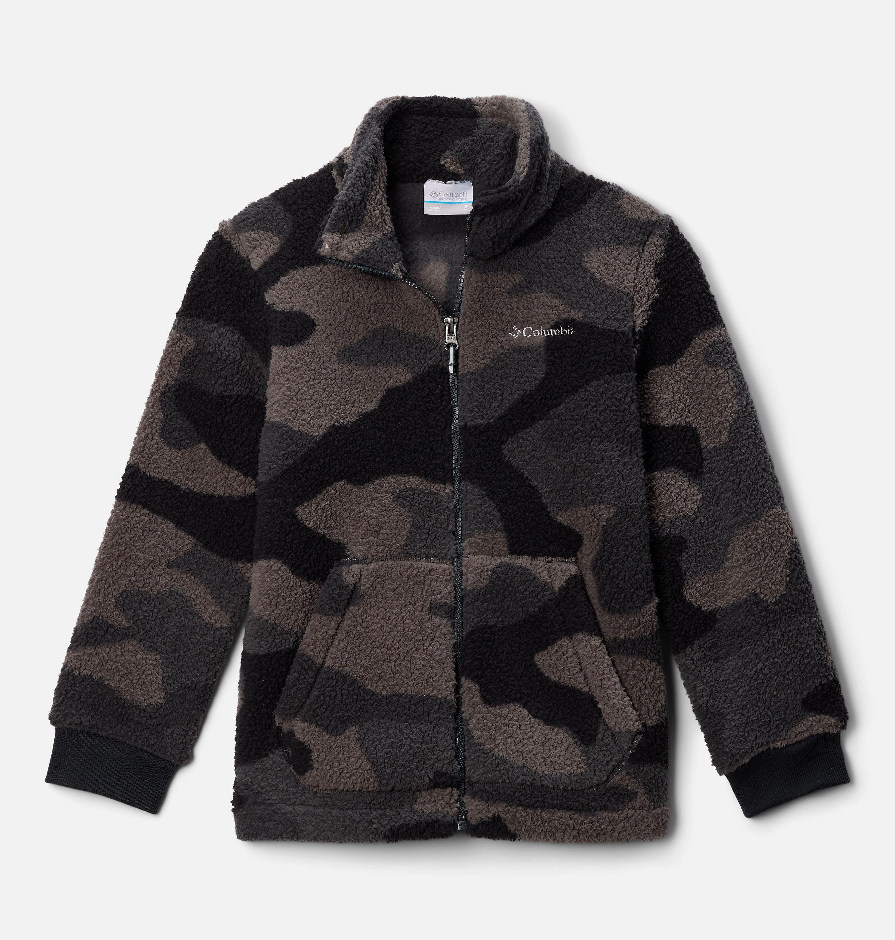 Boys' Rugged Ridge II Printed Sherpa Full Zip Jacket 1