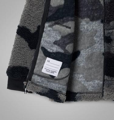 Boys' Rugged Ridge III Sherpa Fleece Jacket, Color: Black Mod Camo, image 6