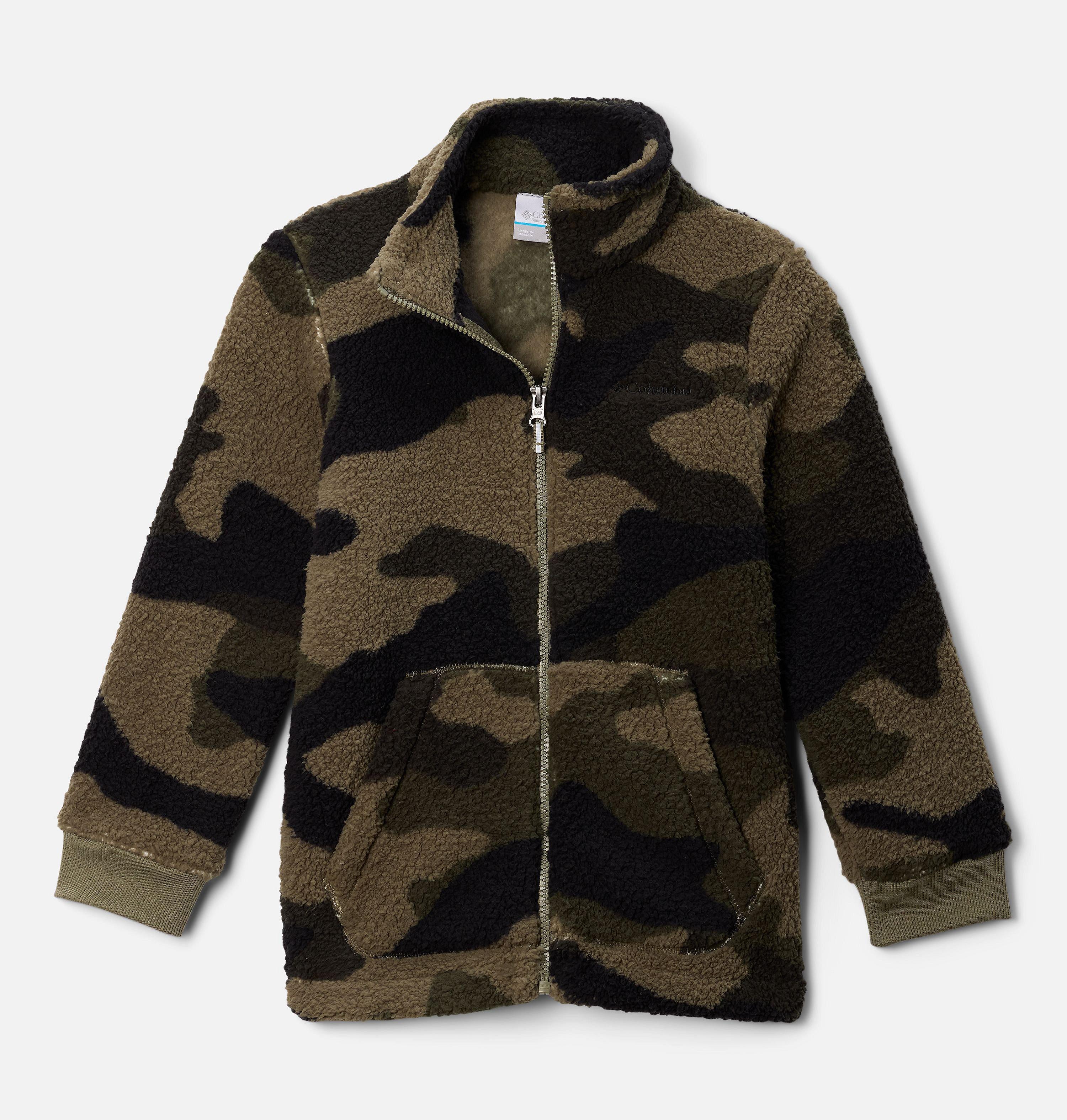 Boys' Rugged Ridge II Printed Sherpa Full Zip Jacket 1