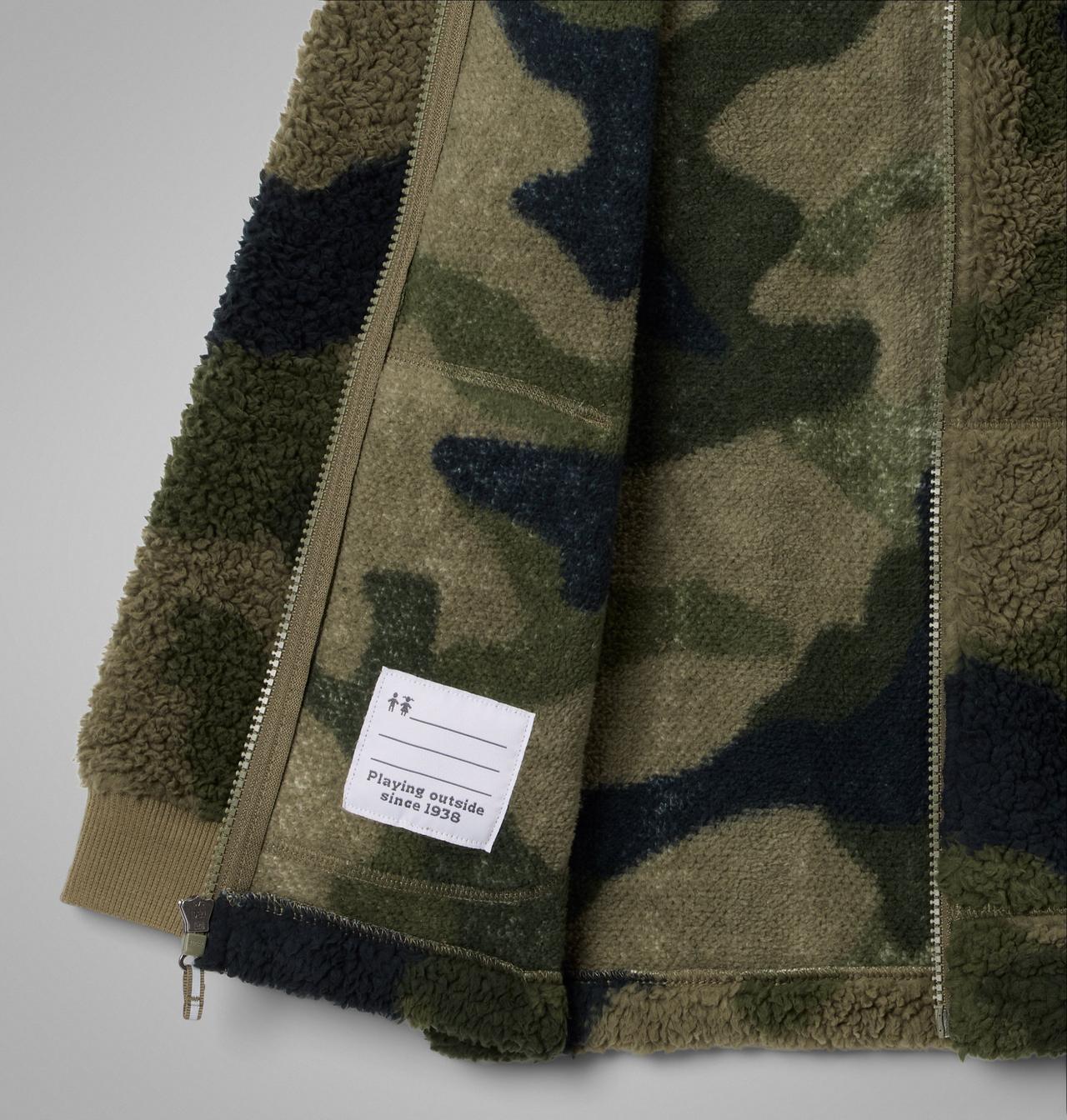 Boys' Rugged Ridge™ II Printed Sherpa Full Zip Jacket | 398 | M 3