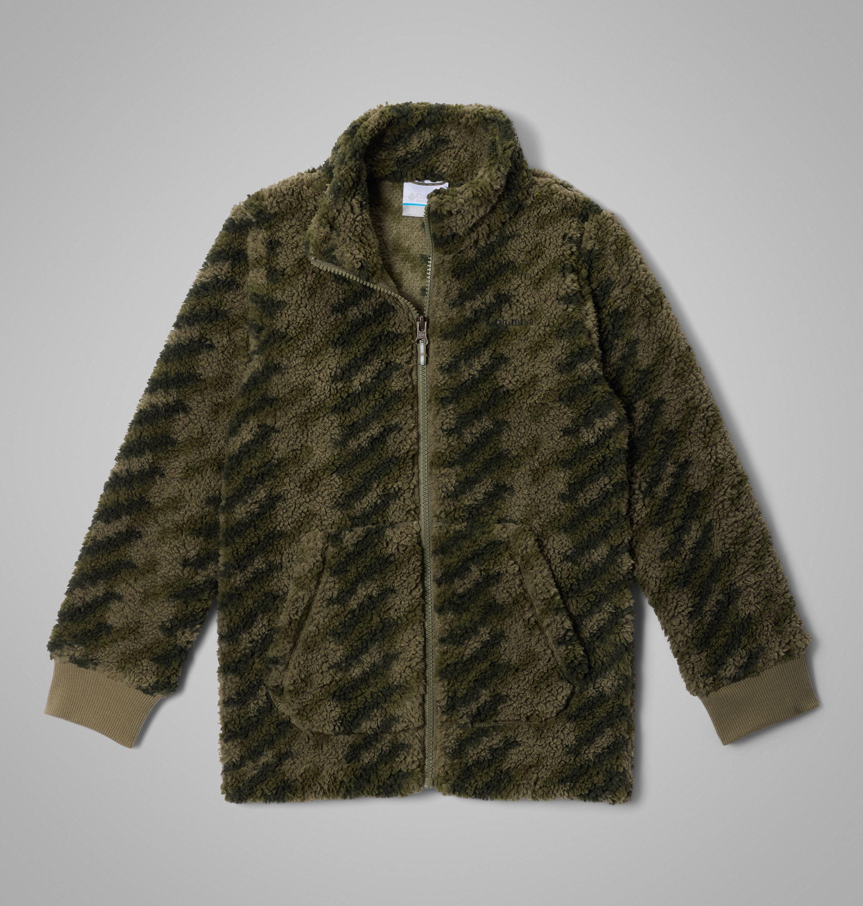 Boys' Rugged Ridge II Printed Sherpa Full Zip Jacket 1