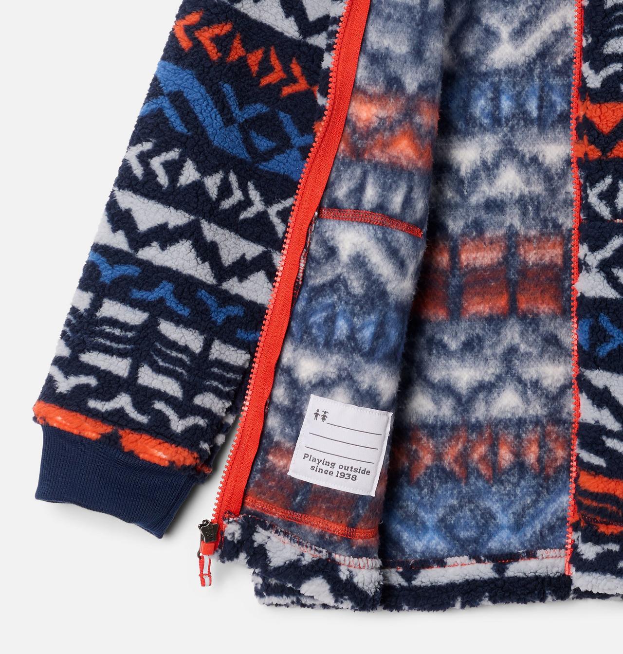 Boys' Rugged Ridge™ II Printed Sherpa Full Zip Jacket 3