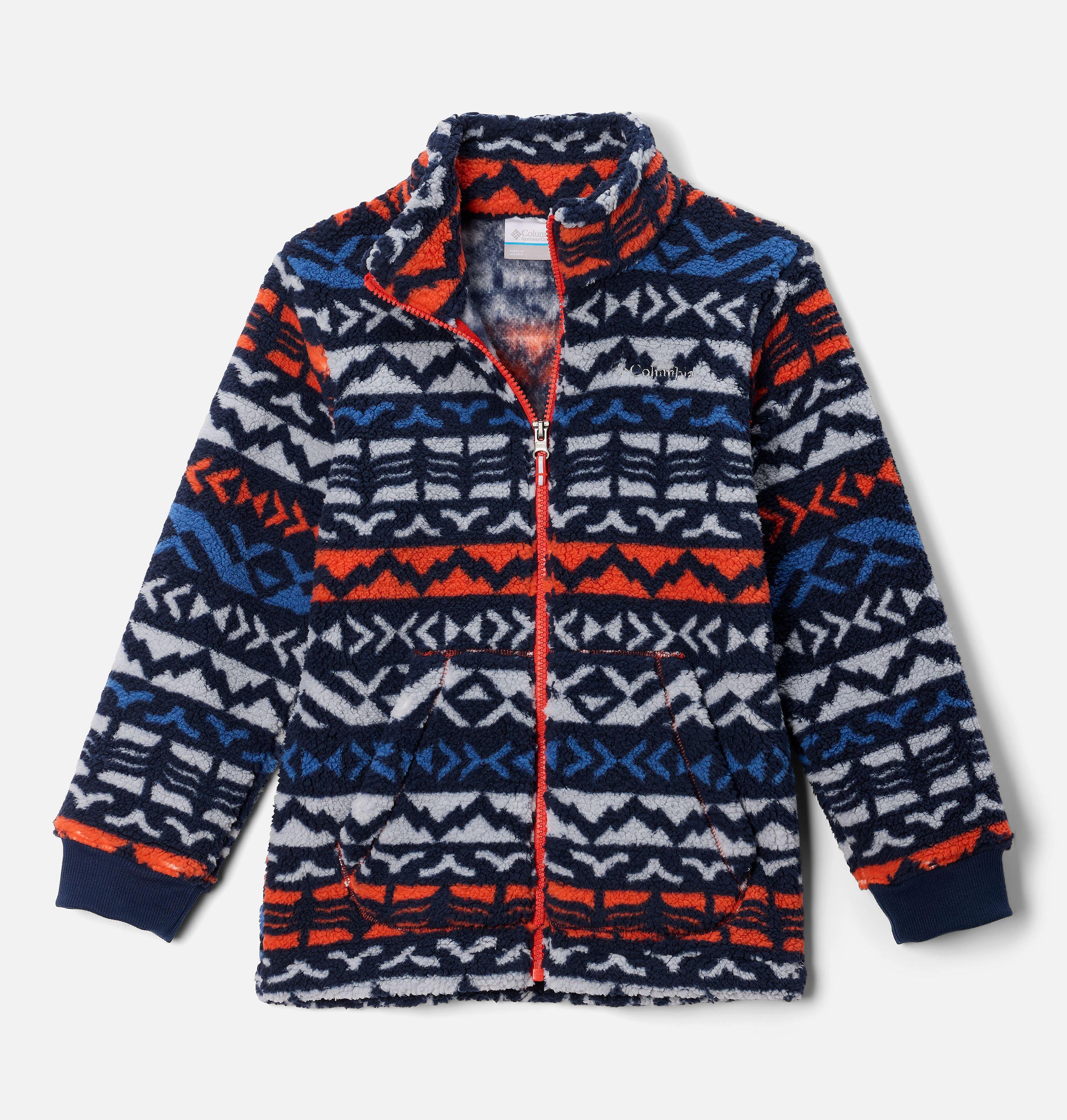 Boys' Rugged Ridge II Printed Sherpa Full Zip Jacket 1
