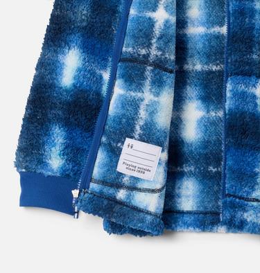 Boys' Rugged Ridge III Sherpa Fleece Jacket, Color: Mountain Blue Omblur, image 9