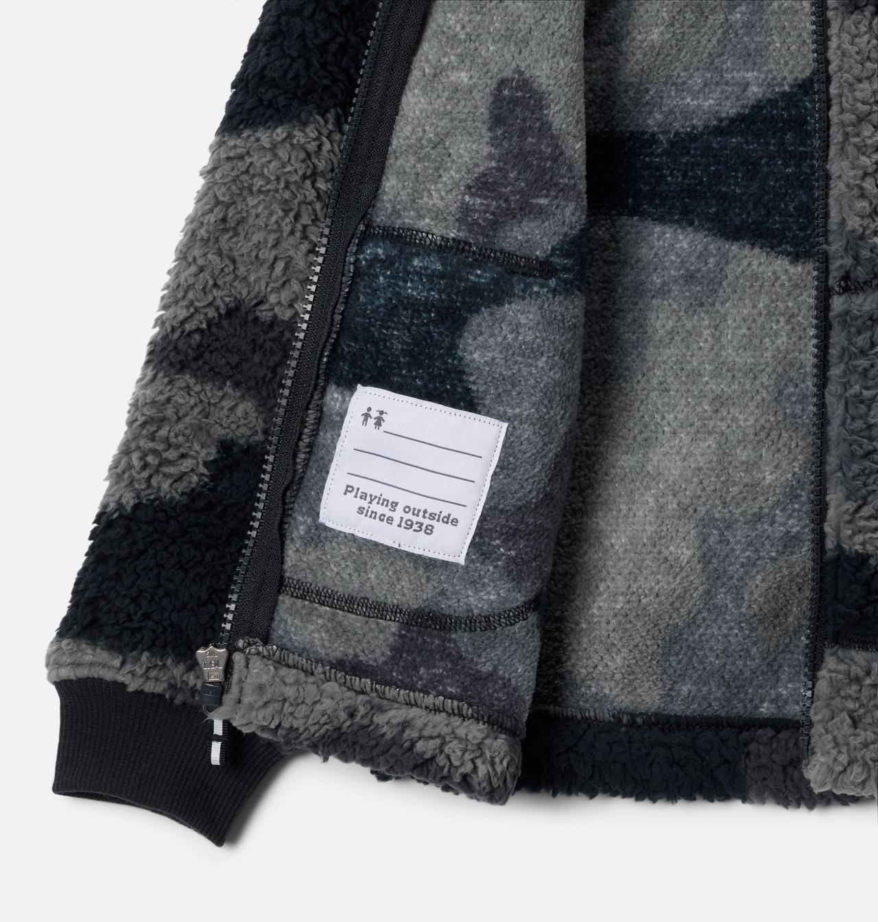 Boys' Toddler Rugged Ridge™ II Printed Sherpa Full Zip Jacket 3