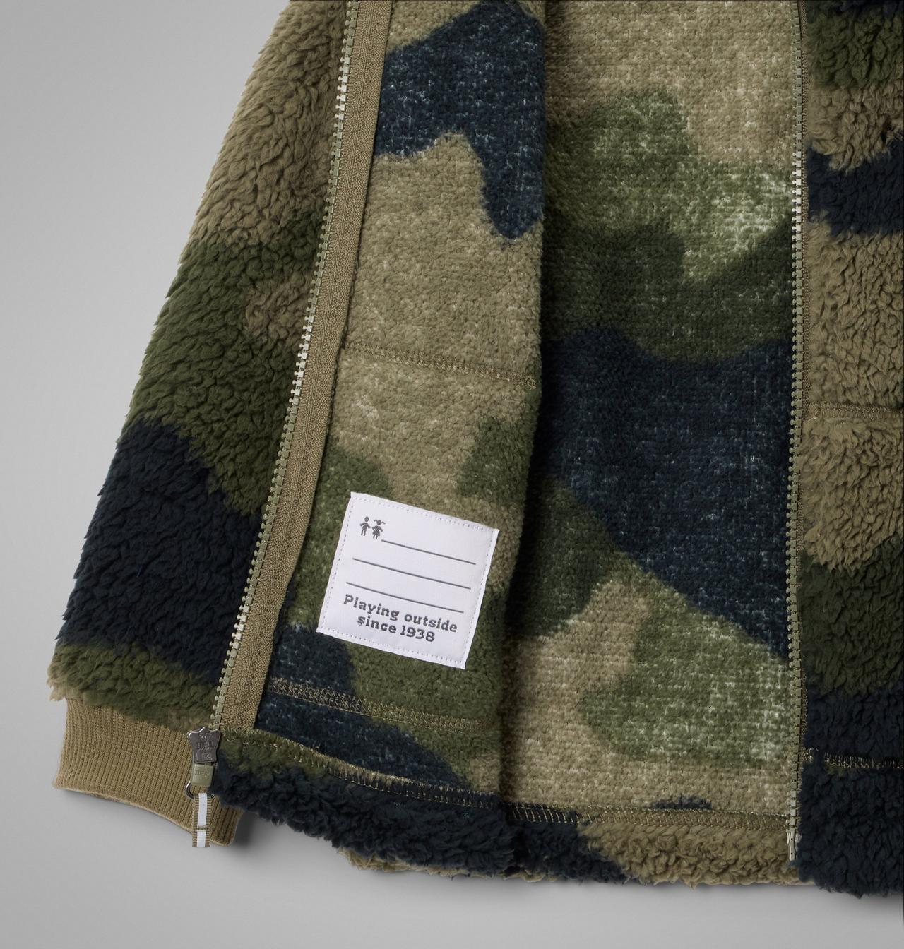 Boys' Toddler Rugged Ridge™ II Printed Sherpa Full Zip Jacket 3