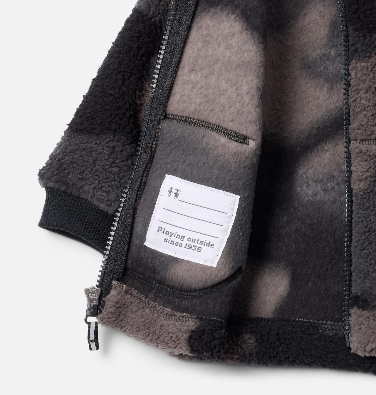 Infant Rugged Ridge™ II Printed Sherpa Full Zip Jacket | 010 | 6/12 3