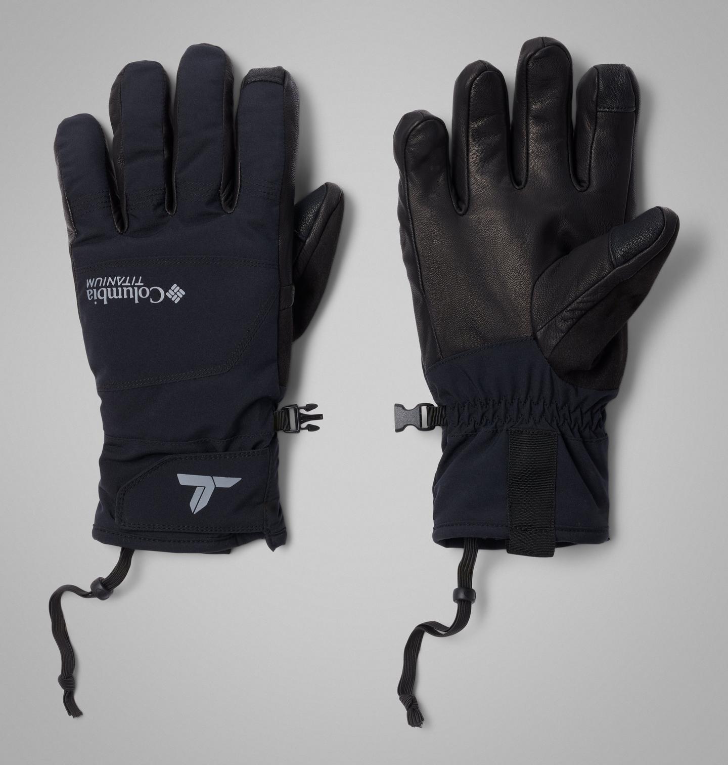 Женские перчатки Columbia PowBound Gloves, цвет: Чёрный — фото 1