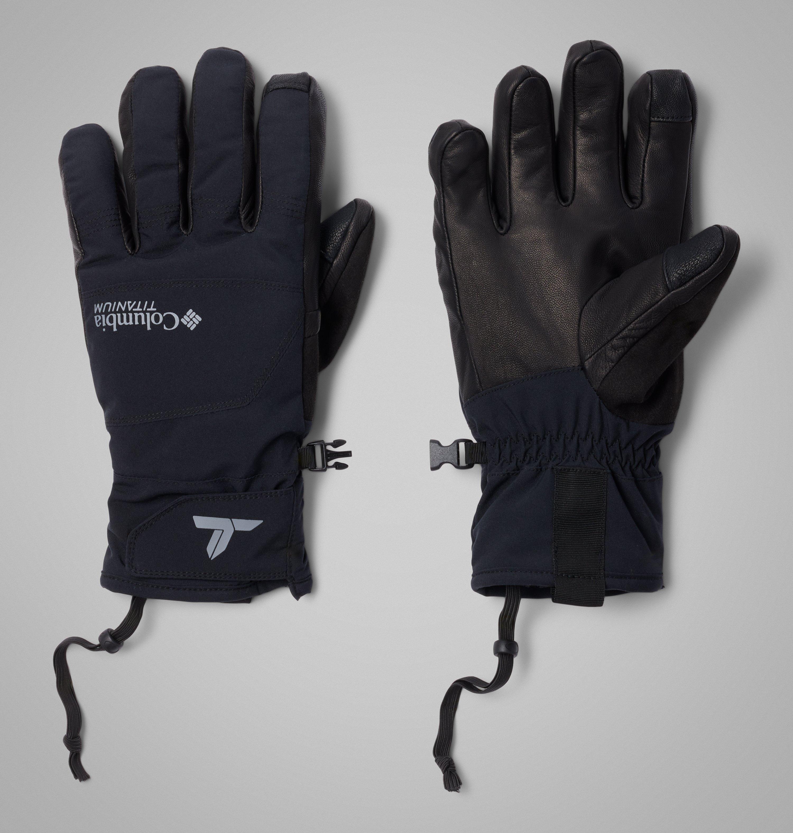Columbia Sportswear Women's Black Columbia - Powbound™ Waterproof Ski Gloves - Medium