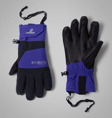 Waterproof skihandschoenen PowBound voor dames, Color: Purple Quartz, Black, image 1