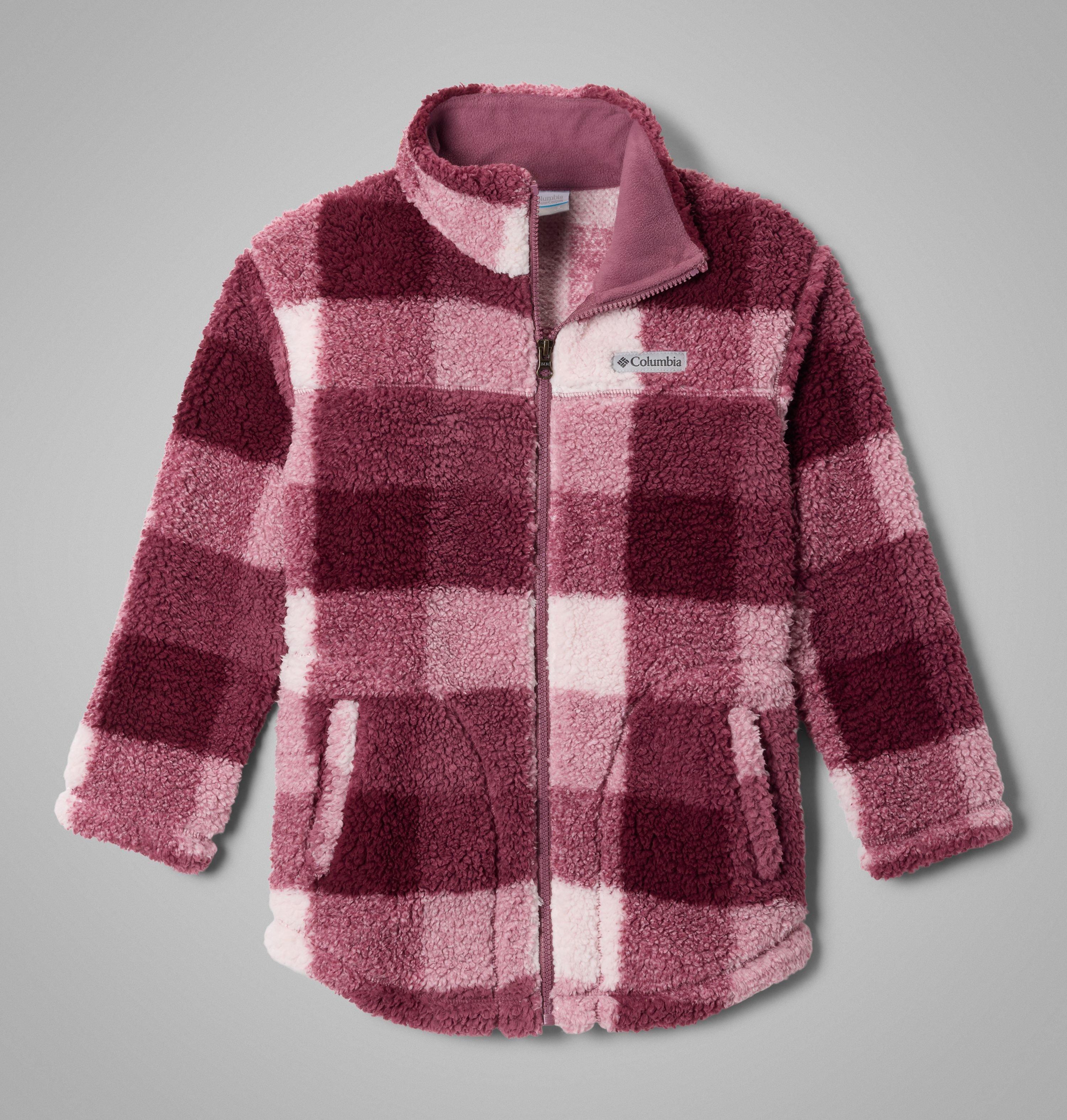 Girls' West Bend Printed Full Zip Fleece Jacket | 551 | L 1