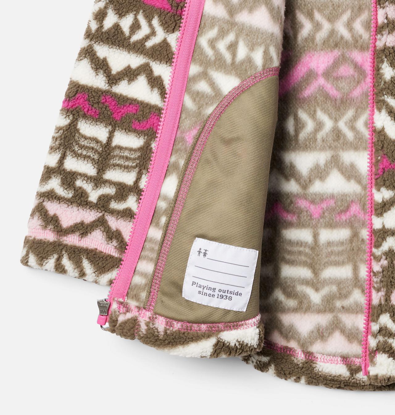 Girls' West Bend™ Printed Full Zip Fleece Jacket 3