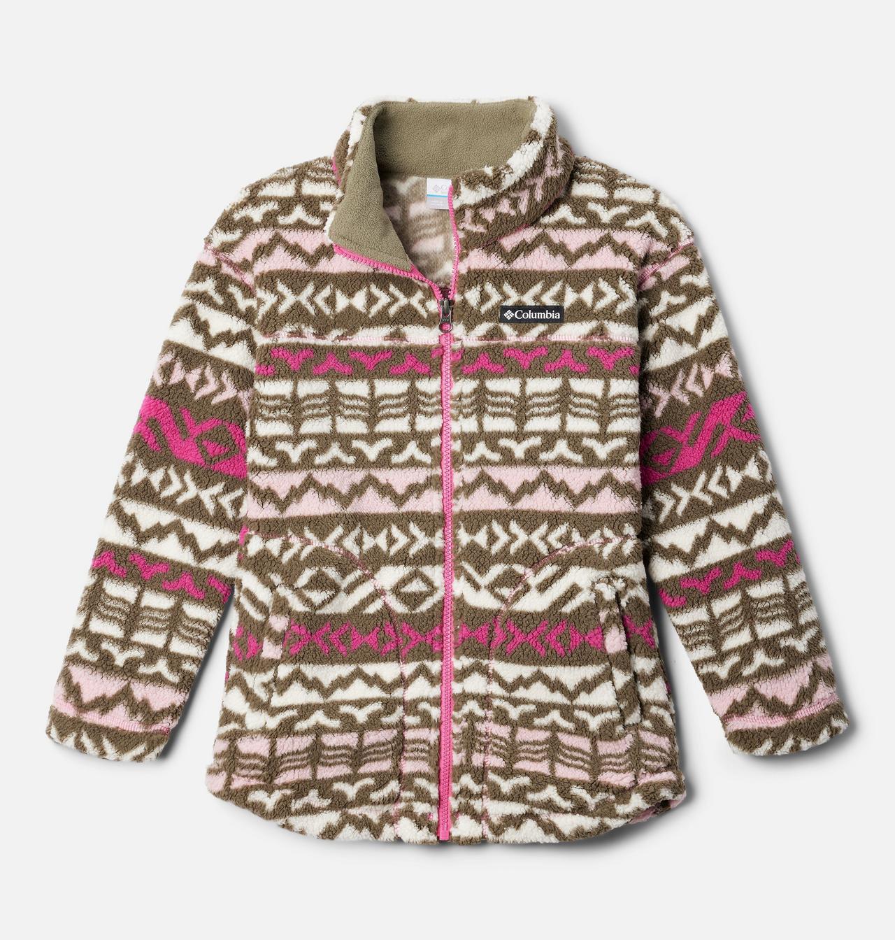 Girls' West Bend™ Printed Full Zip Fleece Jacket 1
