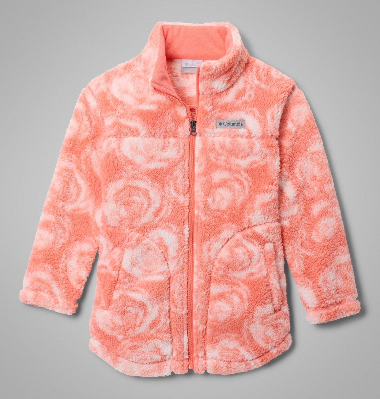 Girls' West Bend™ Printed Full Zip Fleece Jacket | 810 | XS 1