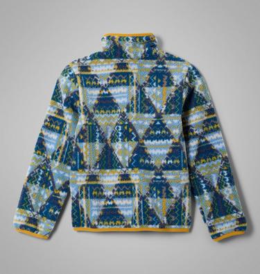 Helvetia II Sherpa Half Snap Fleece mit Print f&uuml;r Jugendliche, Color: Phoenix Blue Geomix, image 4