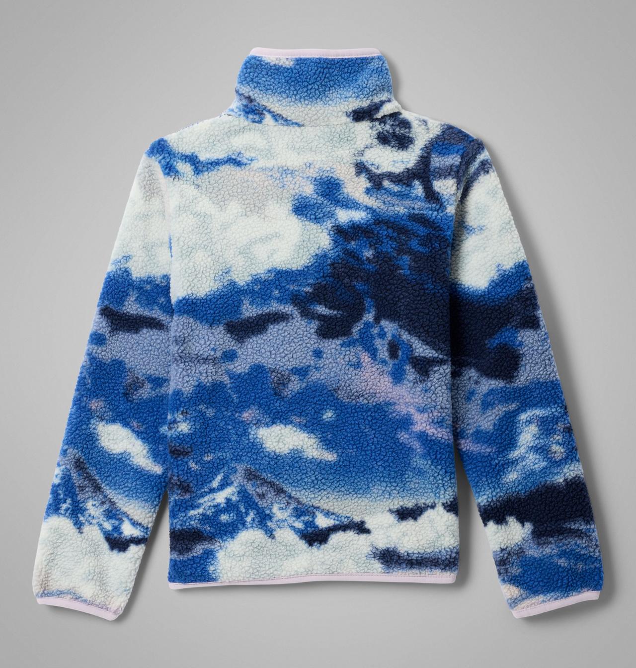 Kids' Helvetia™ II Printed Half Snap Fleece Pullover 2