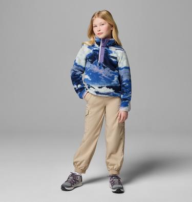 Polaire Semi-boutonn&eacute;e Sherpa avec Imprim&eacute; Helvetia II Junior, Color: Collegiate Navy Dreaming, Stormwatch, image 5