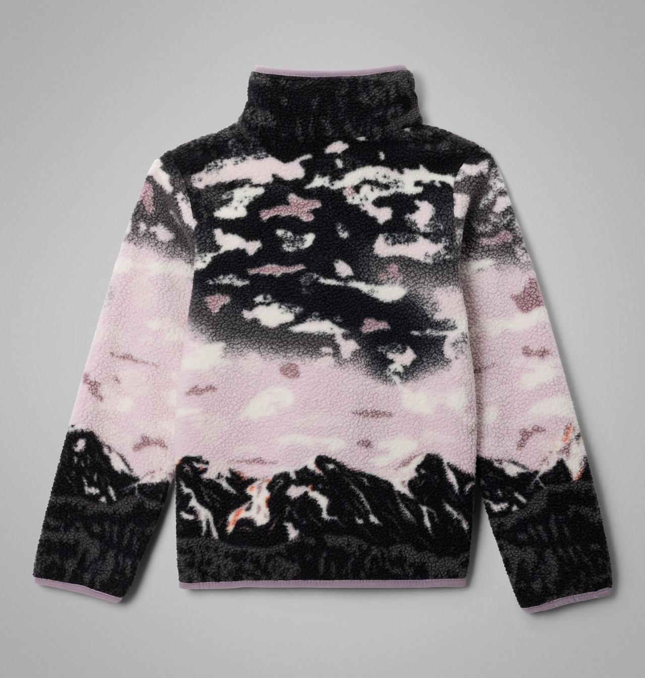 Kids' Helvetia™ II Printed Half Snap Fleece Pullover