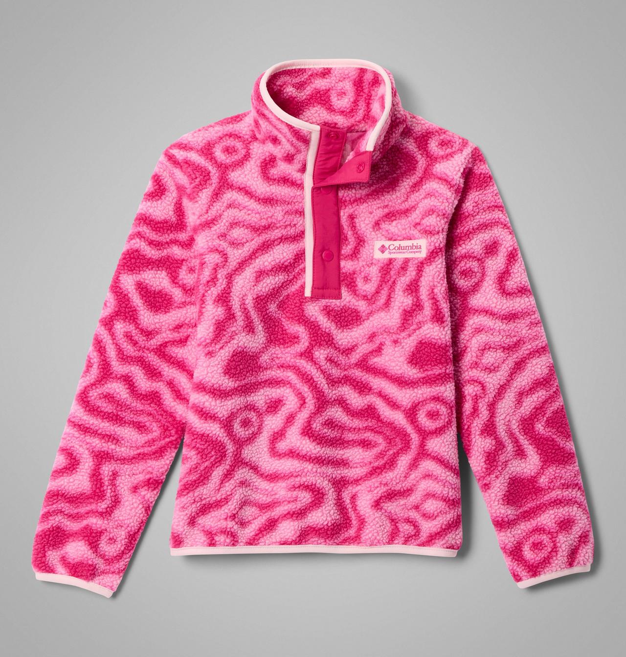 Kids' Helvetia™ II Printed Half Snap Fleece Pullover | 656 | L 1