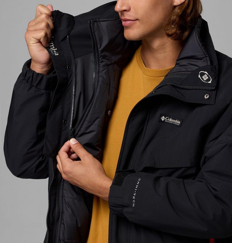 Chaqueta 3-en-1 impermeable con aislamiento Powderkeg II unisex, Color: Black, image 13