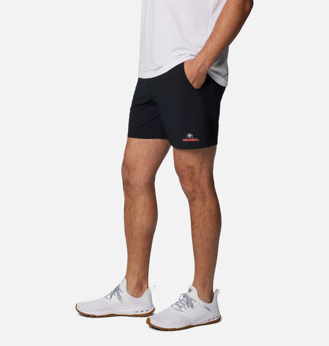 Men's Collegiate PFG Terminal Roamer Stretch Shorts - Georgia 3