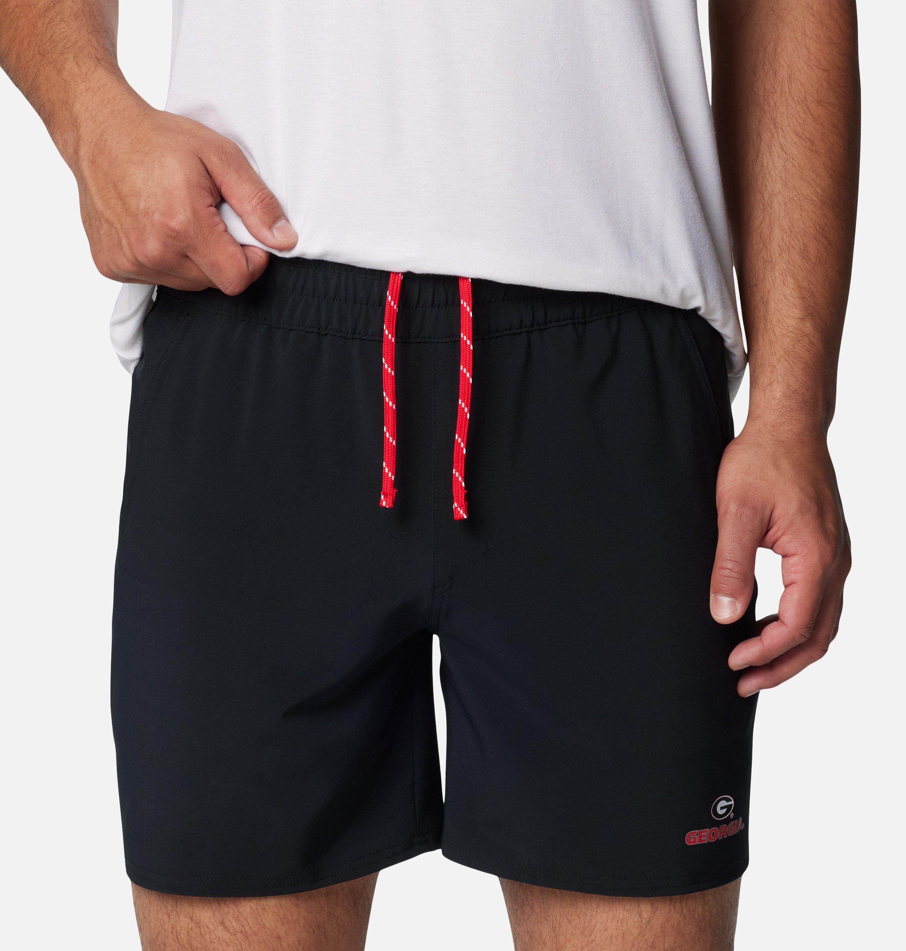 Men's Collegiate PFG Terminal Roamer Stretch Shorts - Georgia 4